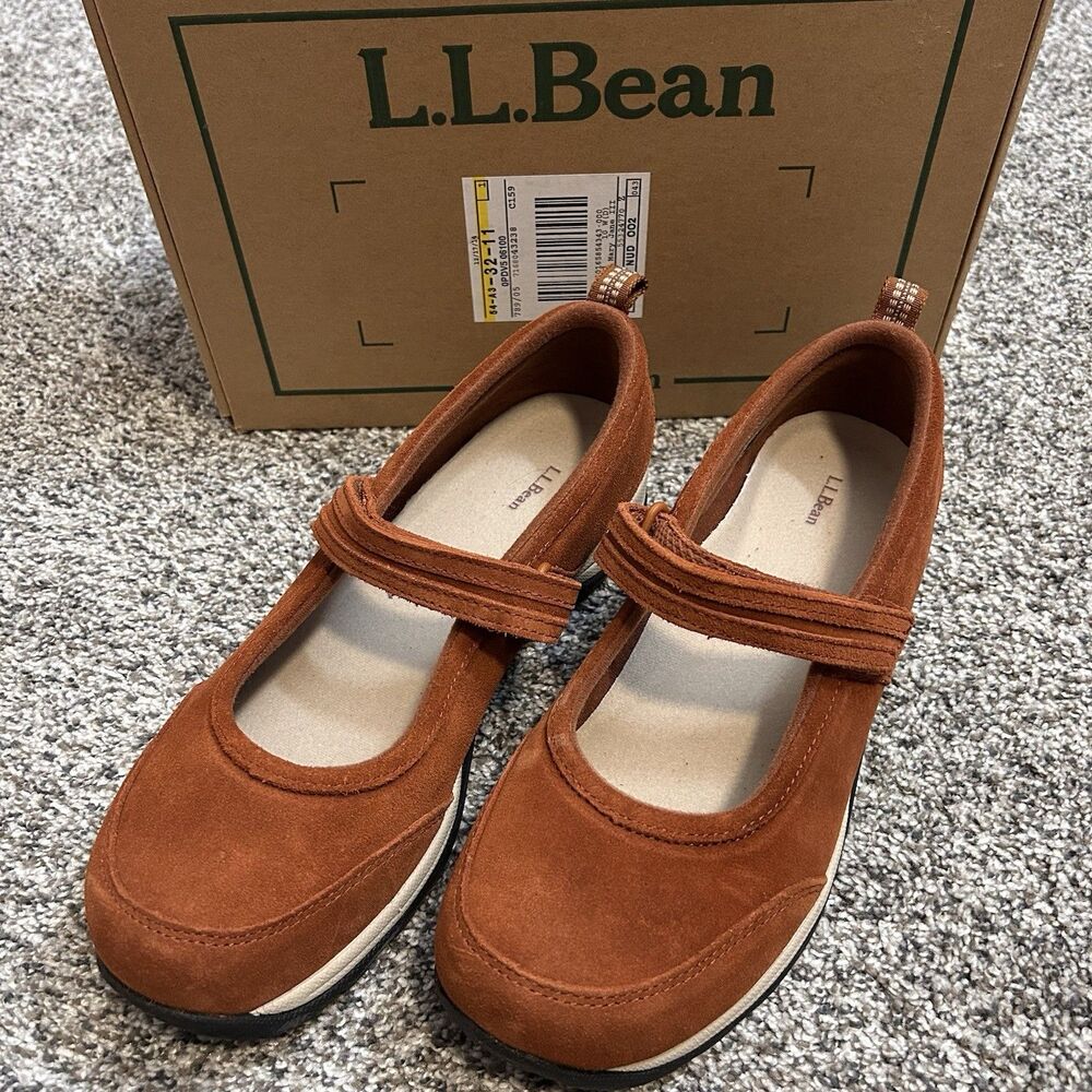L.L. bean women's sandals suede 10 wide LL Bean